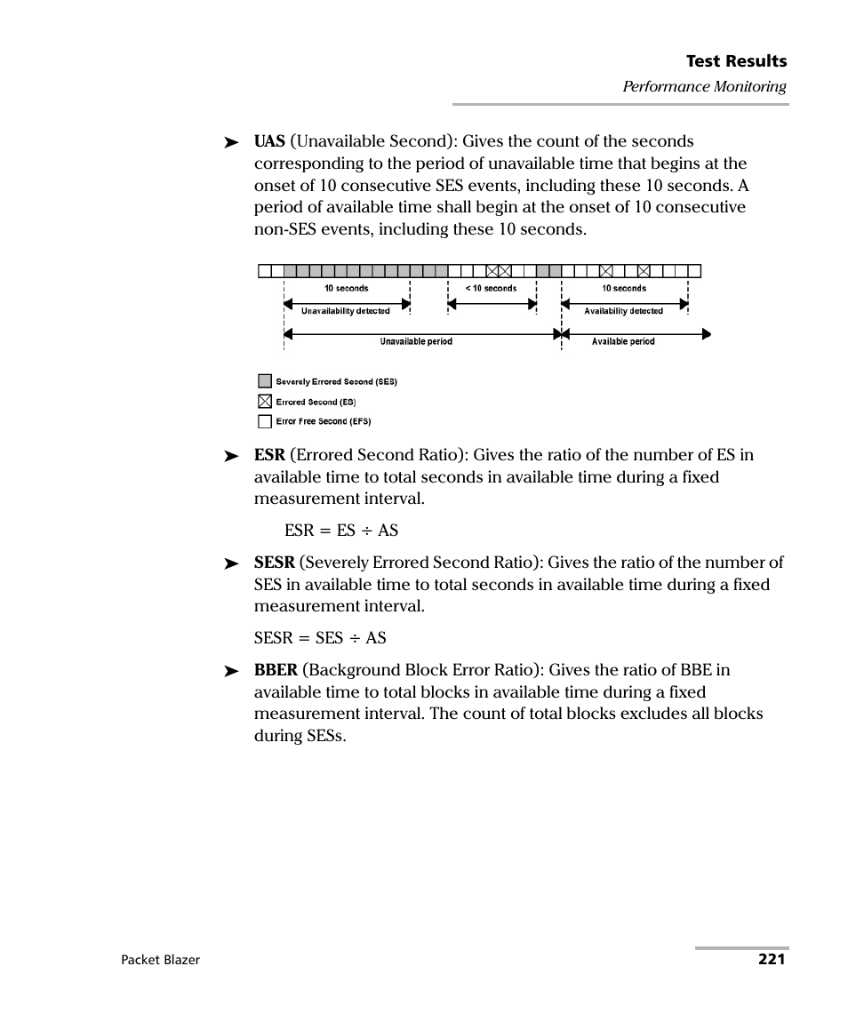 EXFO FTB/IQS-85100G Packet Blazer for FTB-500/IQS-600 User Manual | Page 231 / 448