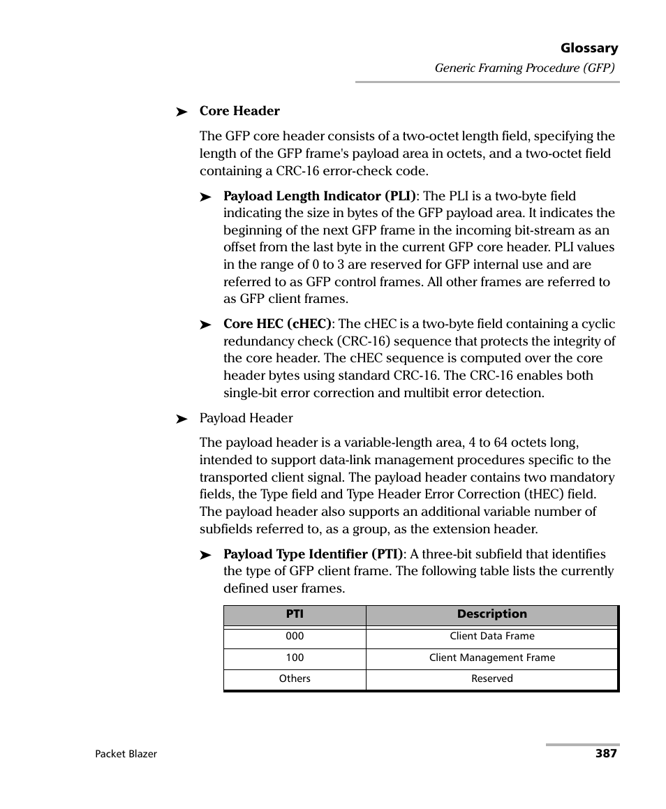 EXFO FTB/IQS-85100G Packet Blazer for FTB-500/IQS-600 User Manual | Page 397 / 448