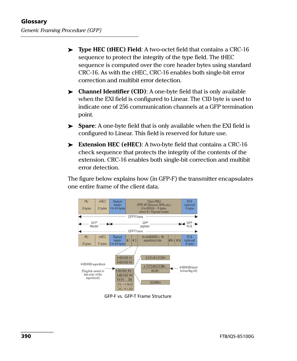 EXFO FTB/IQS-85100G Packet Blazer for FTB-500/IQS-600 User Manual | Page 400 / 448