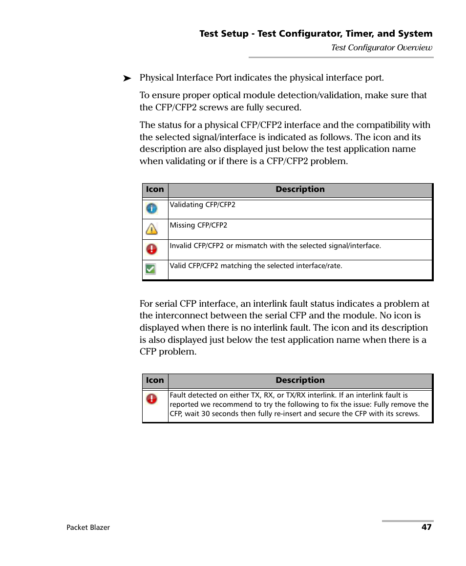 EXFO FTB/IQS-85100G Packet Blazer for FTB-500/IQS-600 User Manual | Page 57 / 448