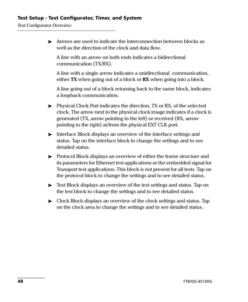 EXFO FTB/IQS-85100G Packet Blazer for FTB-500/IQS-600 User Manual | Page 58 / 448