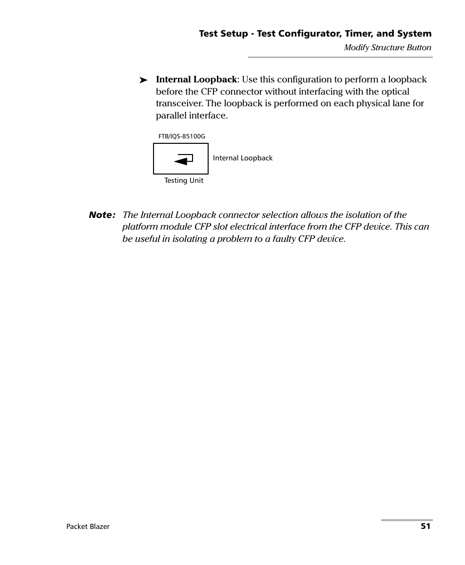 EXFO FTB/IQS-85100G Packet Blazer for FTB-500/IQS-600 User Manual | Page 61 / 448