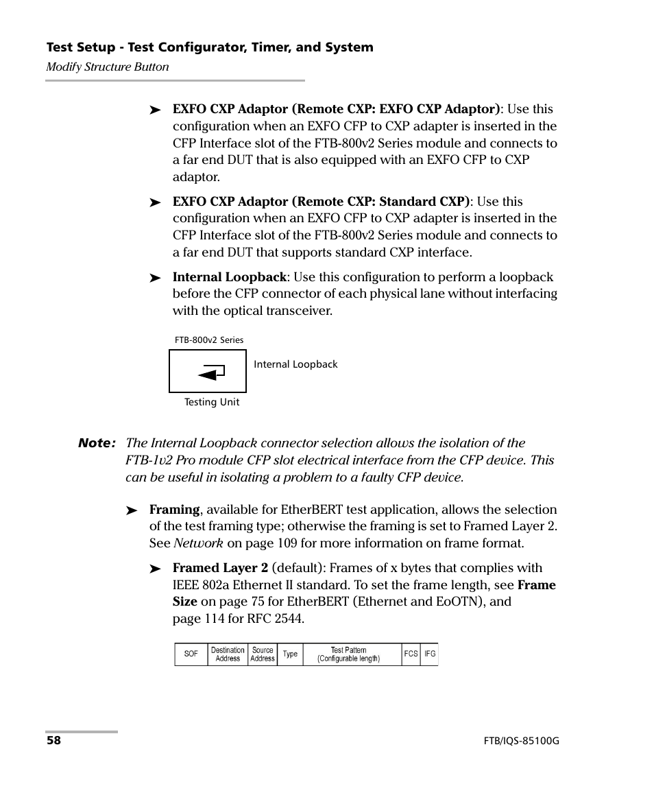 EXFO FTB/IQS-85100G Packet Blazer for FTB-500/IQS-600 User Manual | Page 68 / 448