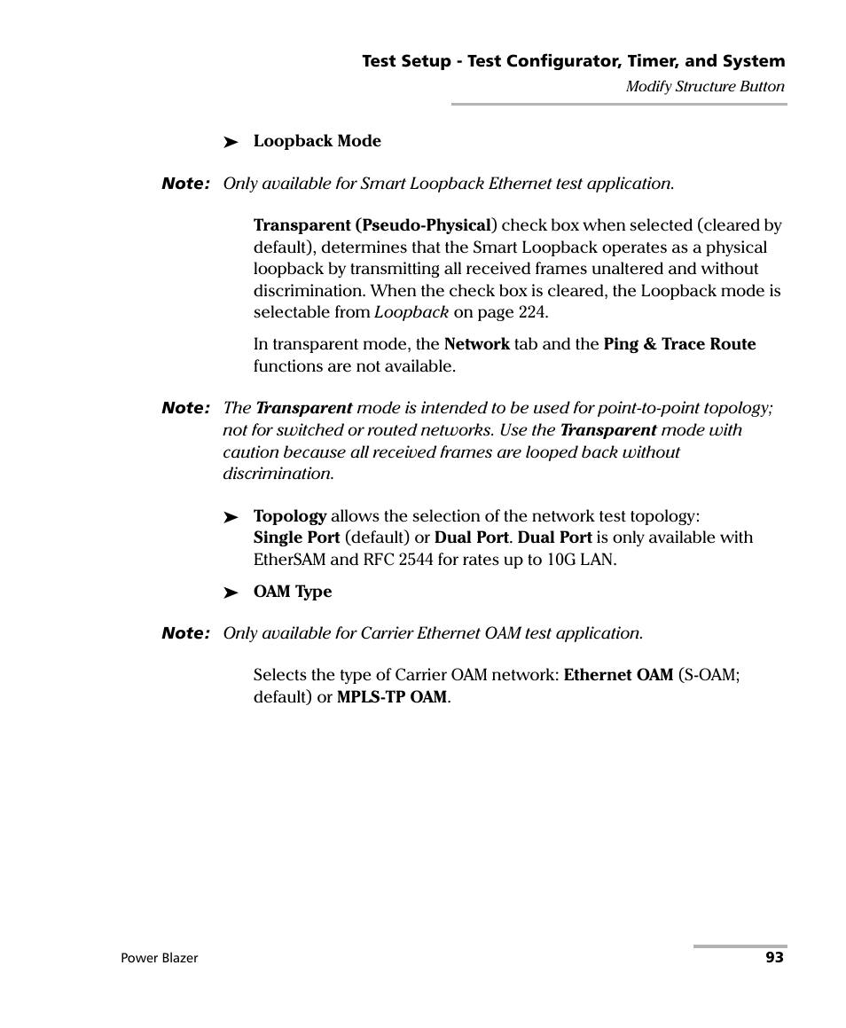 EXFO FTB/IQS-88000 Series Power Blazer for FTB-2/2Pro/500/IQS-600 User Manual | Page 105 / 681