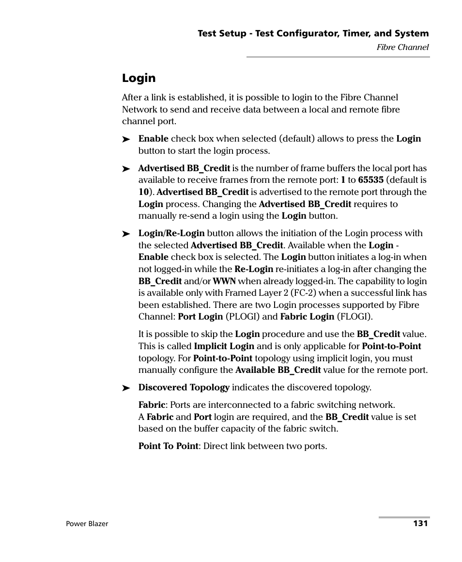 Login | EXFO FTB/IQS-88000 Series Power Blazer for FTB-2/2Pro/500/IQS-600 User Manual | Page 143 / 681