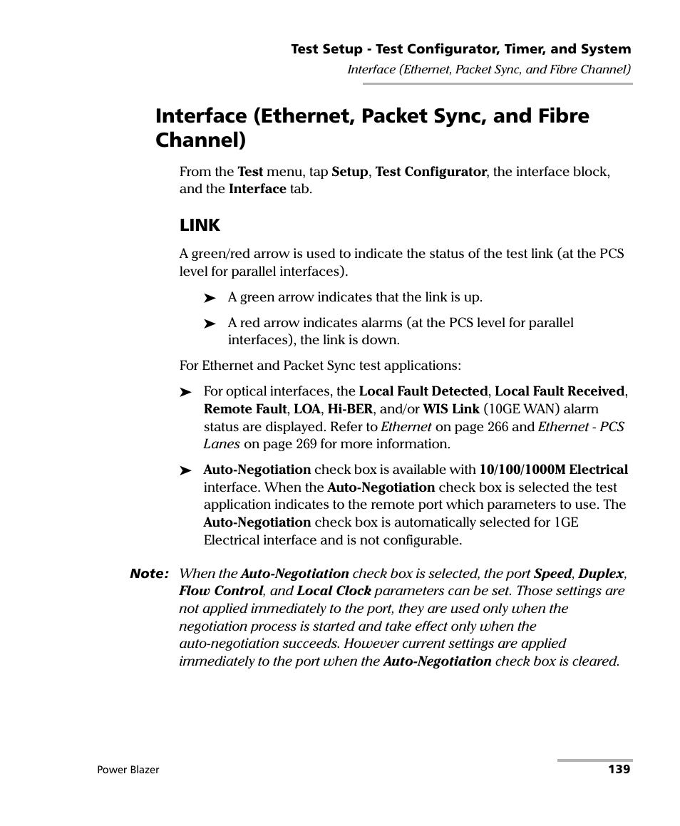 Link | EXFO FTB/IQS-88000 Series Power Blazer for FTB-2/2Pro/500/IQS-600 User Manual | Page 151 / 681