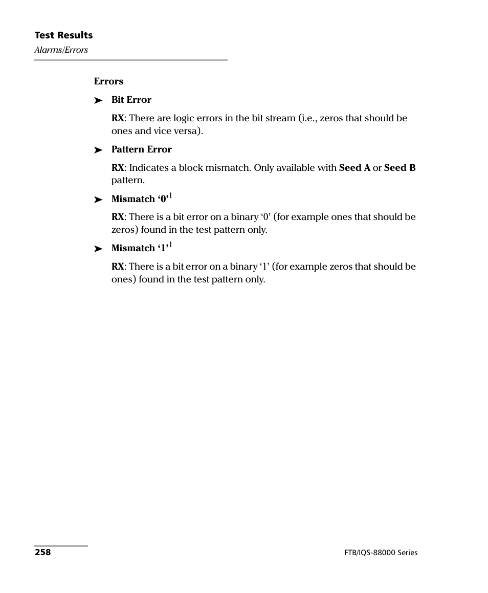 EXFO FTB/IQS-88000 Series Power Blazer for FTB-2/2Pro/500/IQS-600 User Manual | Page 270 / 681