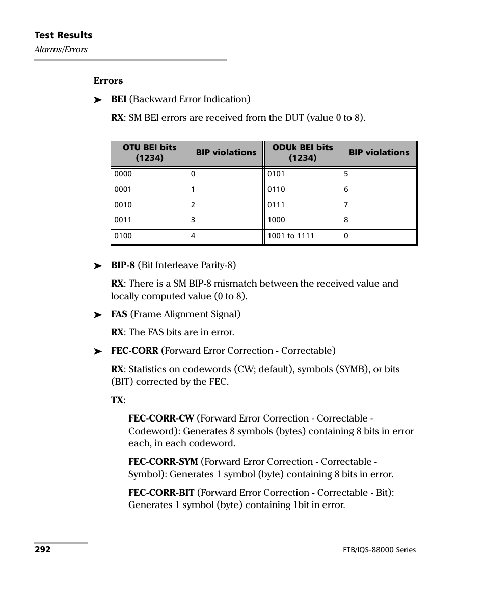 EXFO FTB/IQS-88000 Series Power Blazer for FTB-2/2Pro/500/IQS-600 User Manual | Page 304 / 681