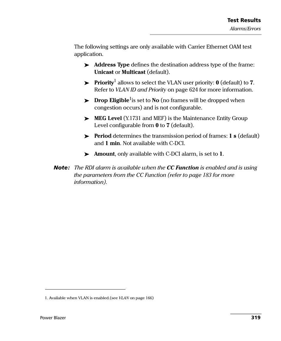 EXFO FTB/IQS-88000 Series Power Blazer for FTB-2/2Pro/500/IQS-600 User Manual | Page 331 / 681