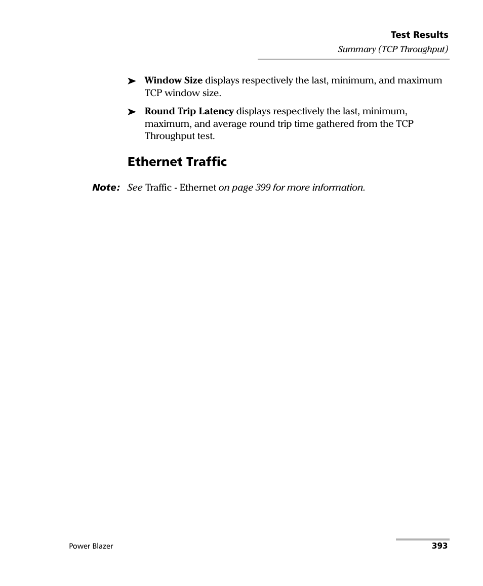 Ethernet traffic | EXFO FTB/IQS-88000 Series Power Blazer for FTB-2/2Pro/500/IQS-600 User Manual | Page 405 / 681