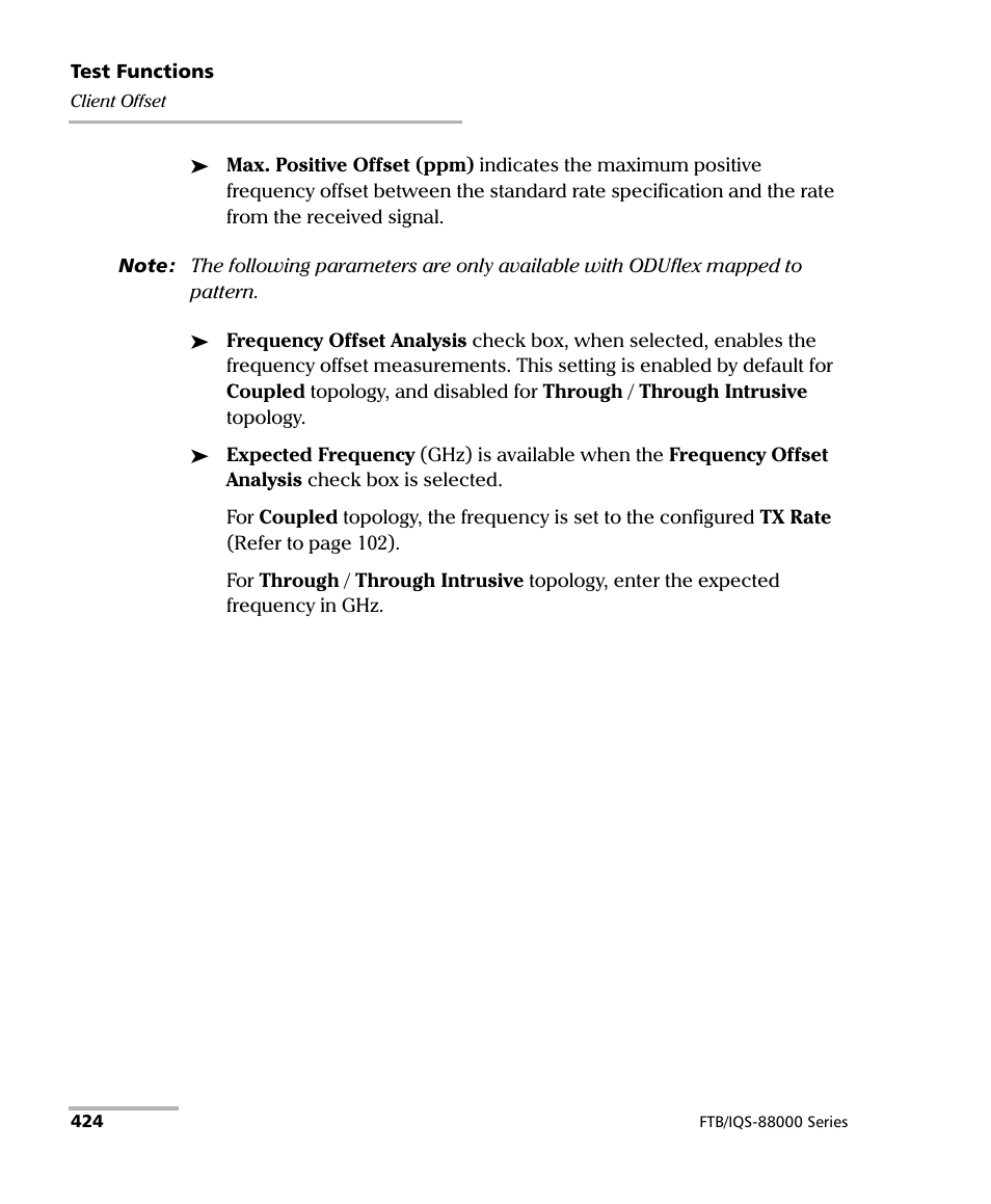 EXFO FTB/IQS-88000 Series Power Blazer for FTB-2/2Pro/500/IQS-600 User Manual | Page 436 / 681