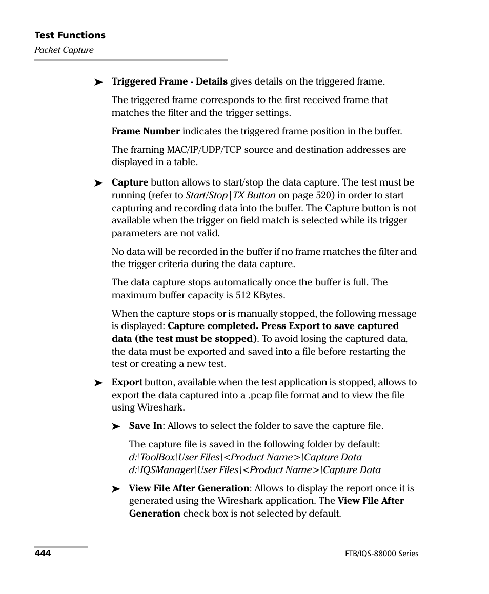 EXFO FTB/IQS-88000 Series Power Blazer for FTB-2/2Pro/500/IQS-600 User Manual | Page 456 / 681