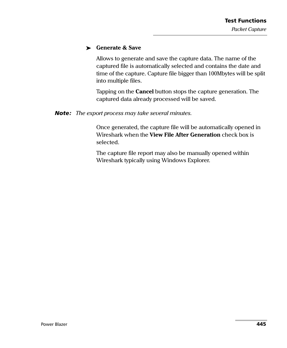 EXFO FTB/IQS-88000 Series Power Blazer for FTB-2/2Pro/500/IQS-600 User Manual | Page 457 / 681
