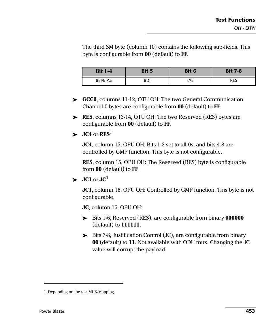 EXFO FTB/IQS-88000 Series Power Blazer for FTB-2/2Pro/500/IQS-600 User Manual | Page 465 / 681