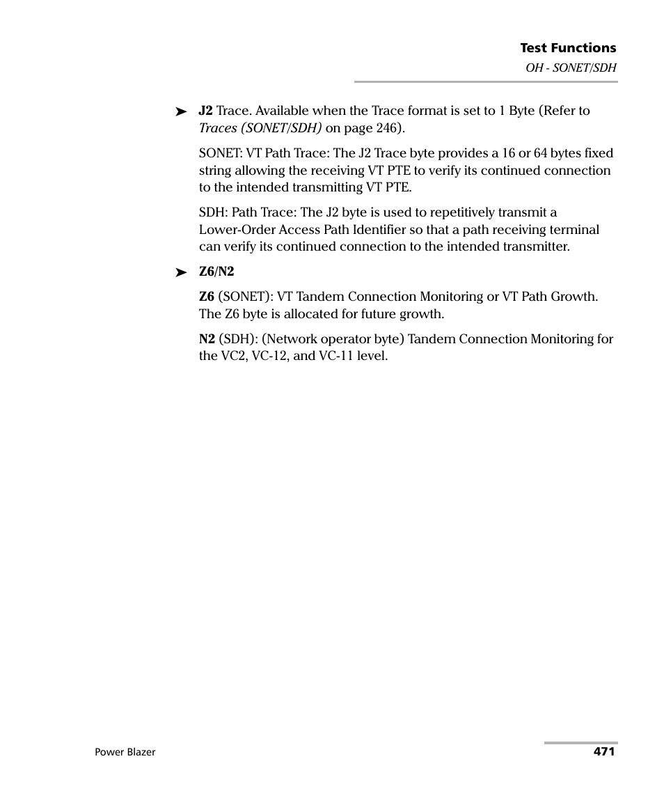 EXFO FTB/IQS-88000 Series Power Blazer for FTB-2/2Pro/500/IQS-600 User Manual | Page 483 / 681