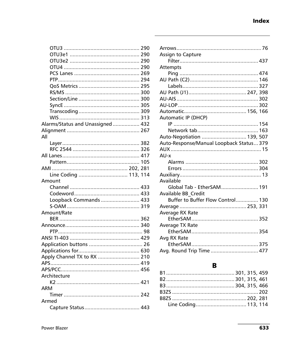 EXFO FTB/IQS-88000 Series Power Blazer for FTB-2/2Pro/500/IQS-600 User Manual | Page 645 / 681