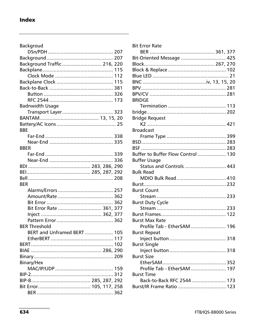 EXFO FTB/IQS-88000 Series Power Blazer for FTB-2/2Pro/500/IQS-600 User Manual | Page 646 / 681