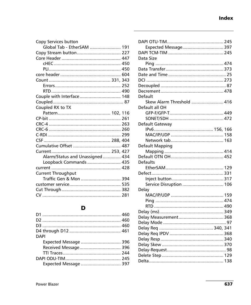 EXFO FTB/IQS-88000 Series Power Blazer for FTB-2/2Pro/500/IQS-600 User Manual | Page 649 / 681