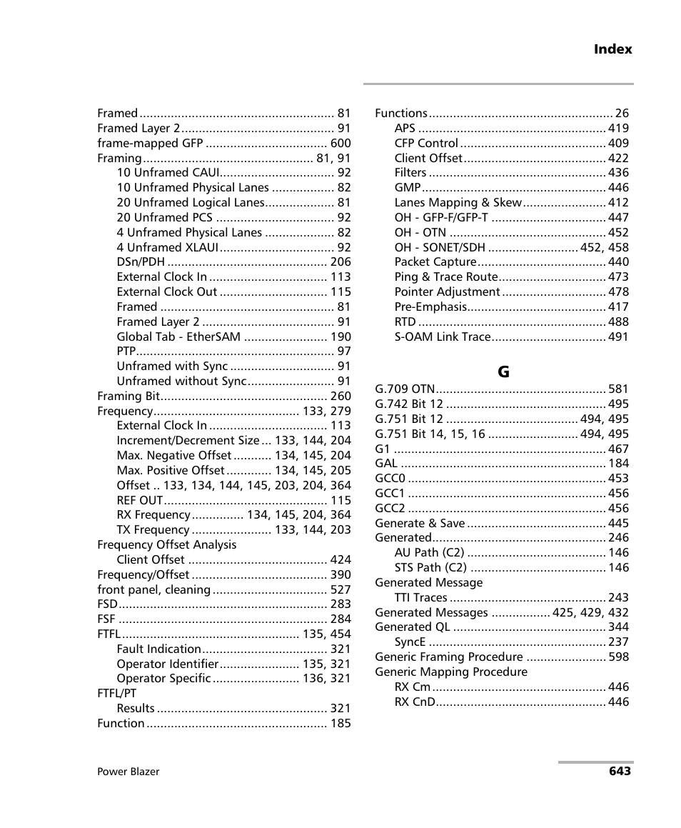 EXFO FTB/IQS-88000 Series Power Blazer for FTB-2/2Pro/500/IQS-600 User Manual | Page 655 / 681