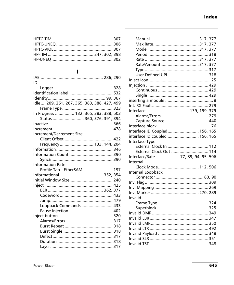 EXFO FTB/IQS-88000 Series Power Blazer for FTB-2/2Pro/500/IQS-600 User Manual | Page 657 / 681