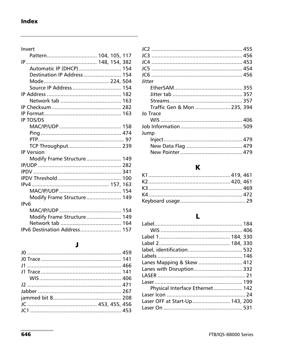 EXFO FTB/IQS-88000 Series Power Blazer for FTB-2/2Pro/500/IQS-600 User Manual | Page 658 / 681