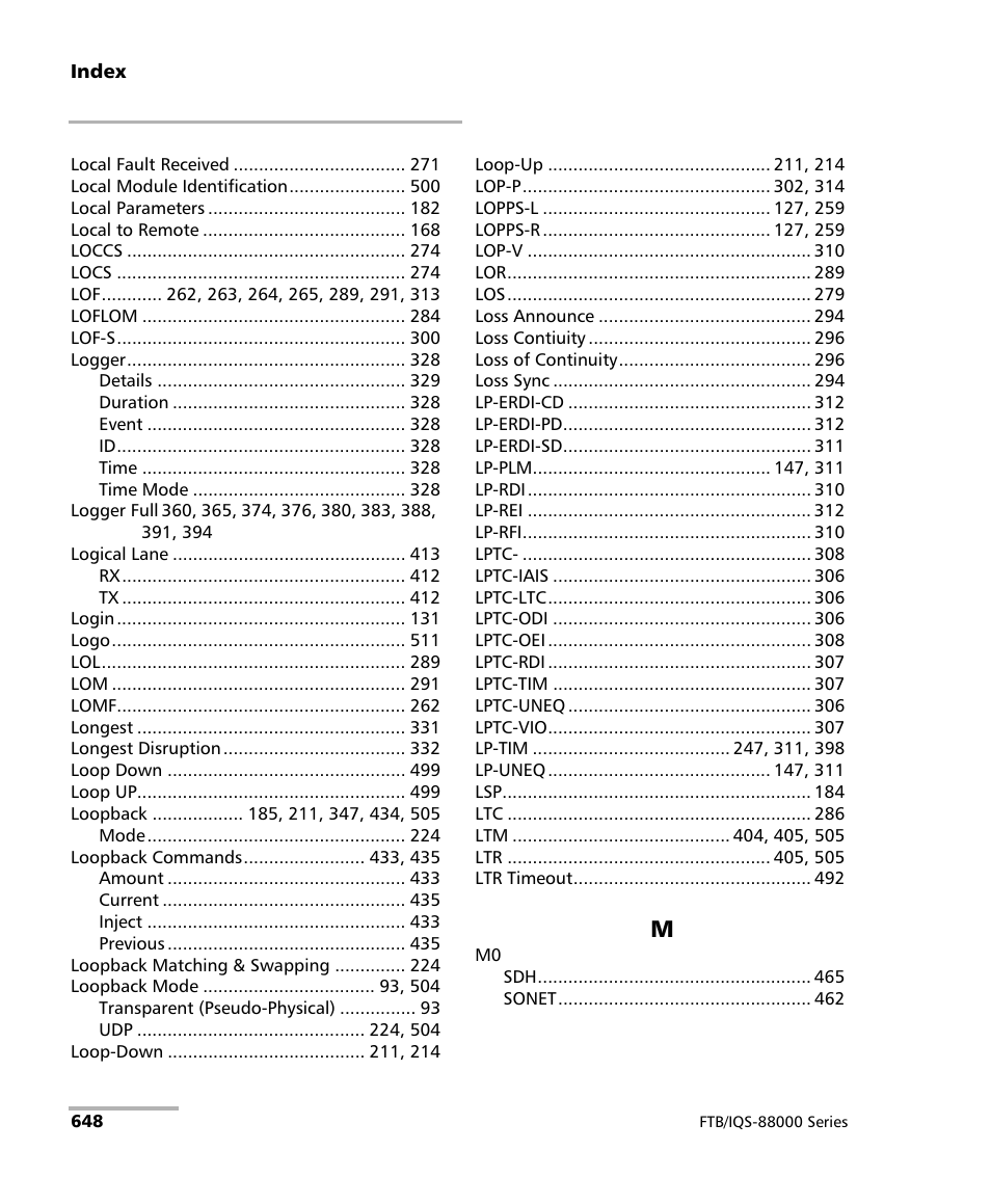 EXFO FTB/IQS-88000 Series Power Blazer for FTB-2/2Pro/500/IQS-600 User Manual | Page 660 / 681