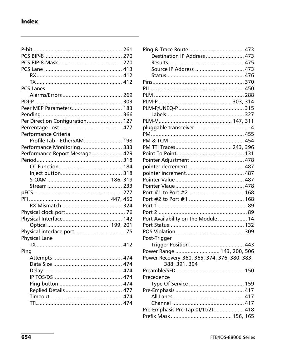EXFO FTB/IQS-88000 Series Power Blazer for FTB-2/2Pro/500/IQS-600 User Manual | Page 666 / 681