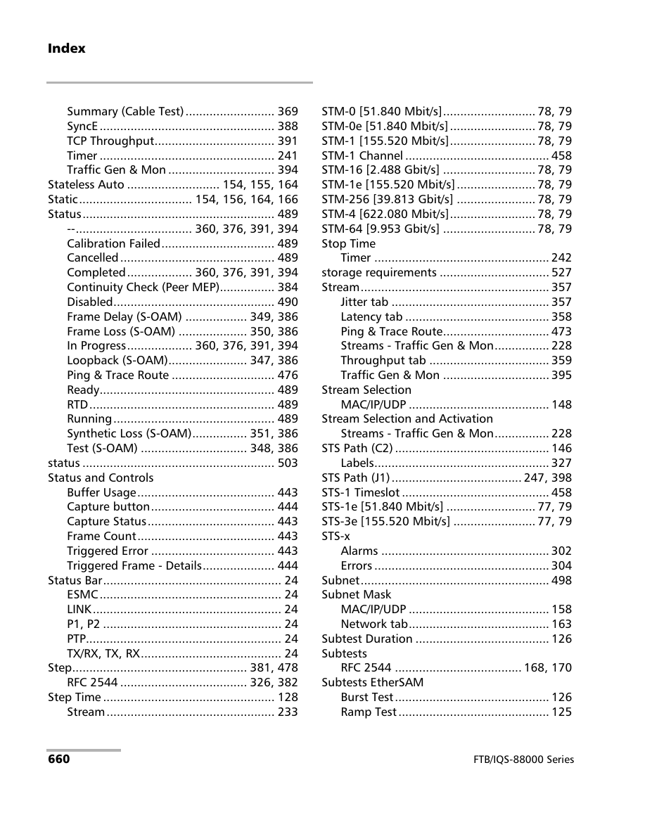 EXFO FTB/IQS-88000 Series Power Blazer for FTB-2/2Pro/500/IQS-600 User Manual | Page 672 / 681