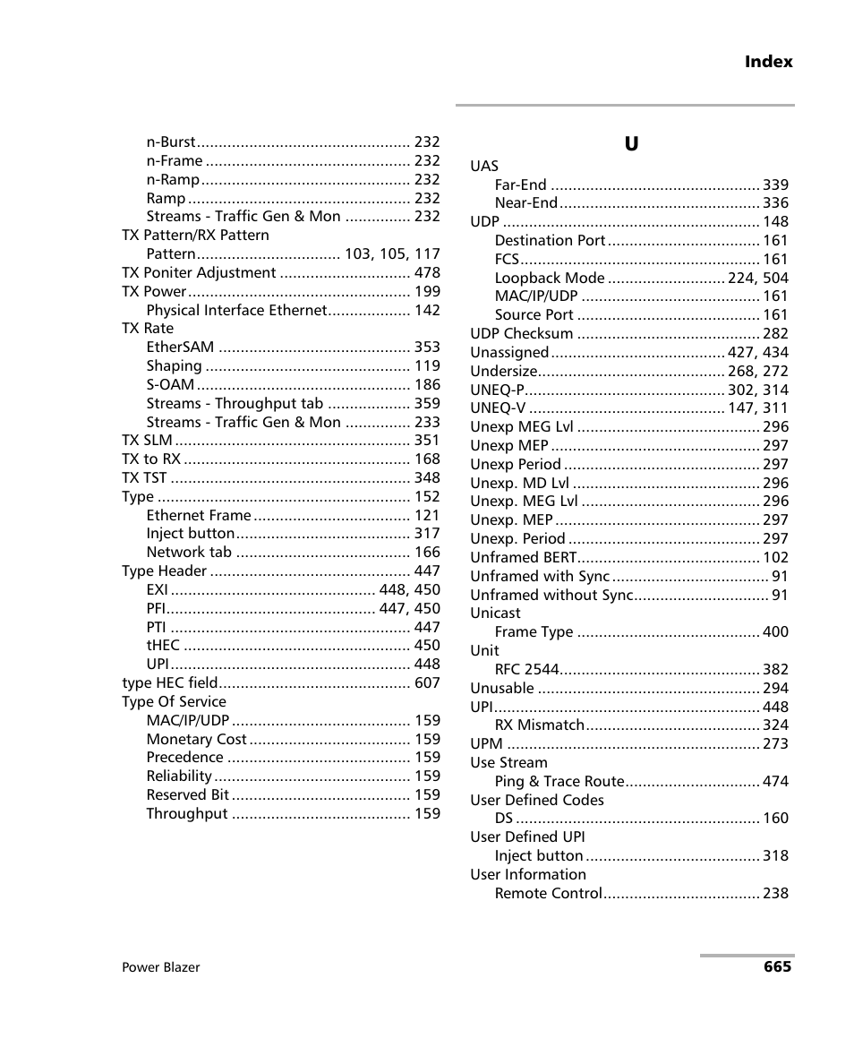 EXFO FTB/IQS-88000 Series Power Blazer for FTB-2/2Pro/500/IQS-600 User Manual | Page 677 / 681