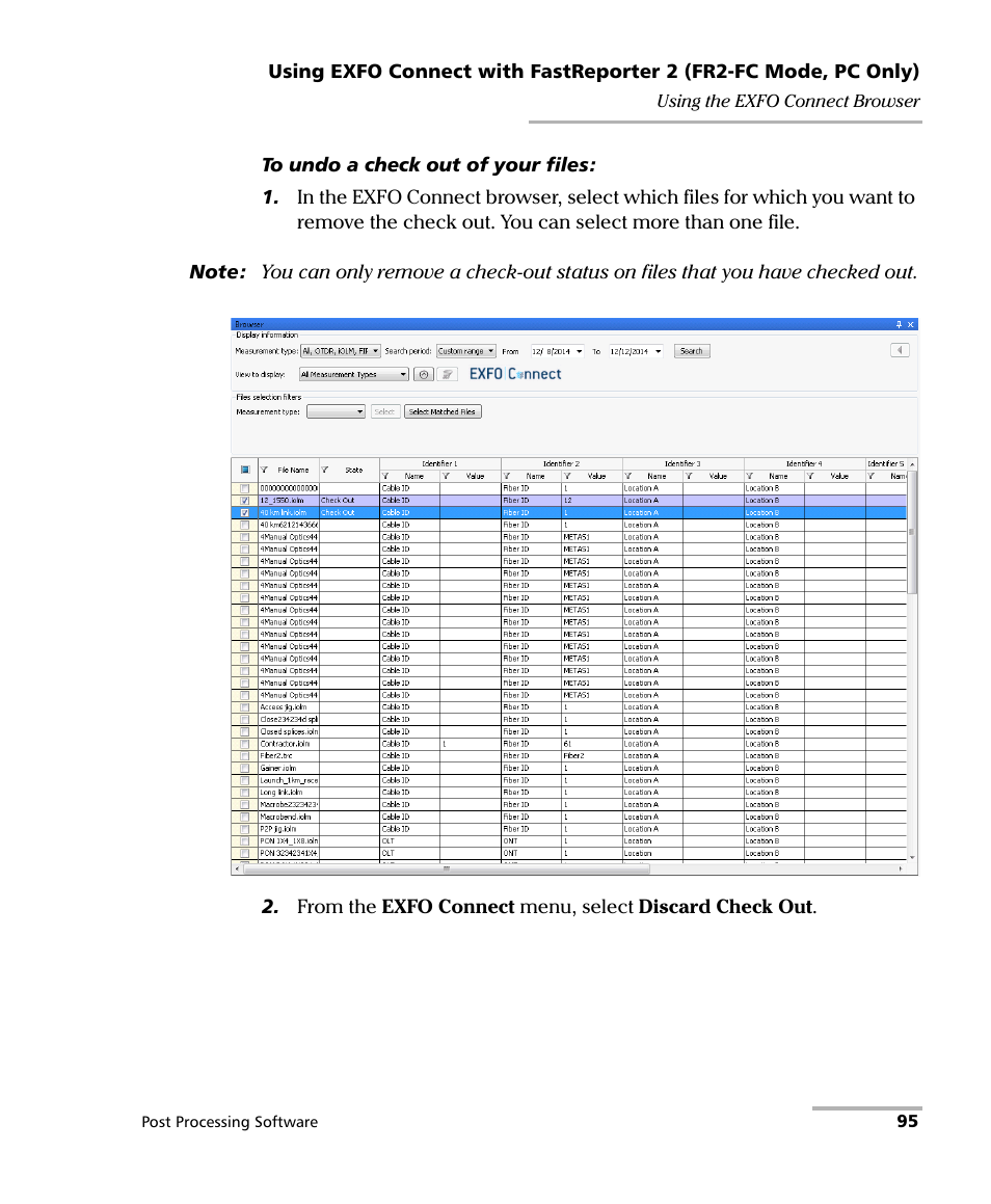 EXFO FastReporter 2 User Manual | Page 105 / 396