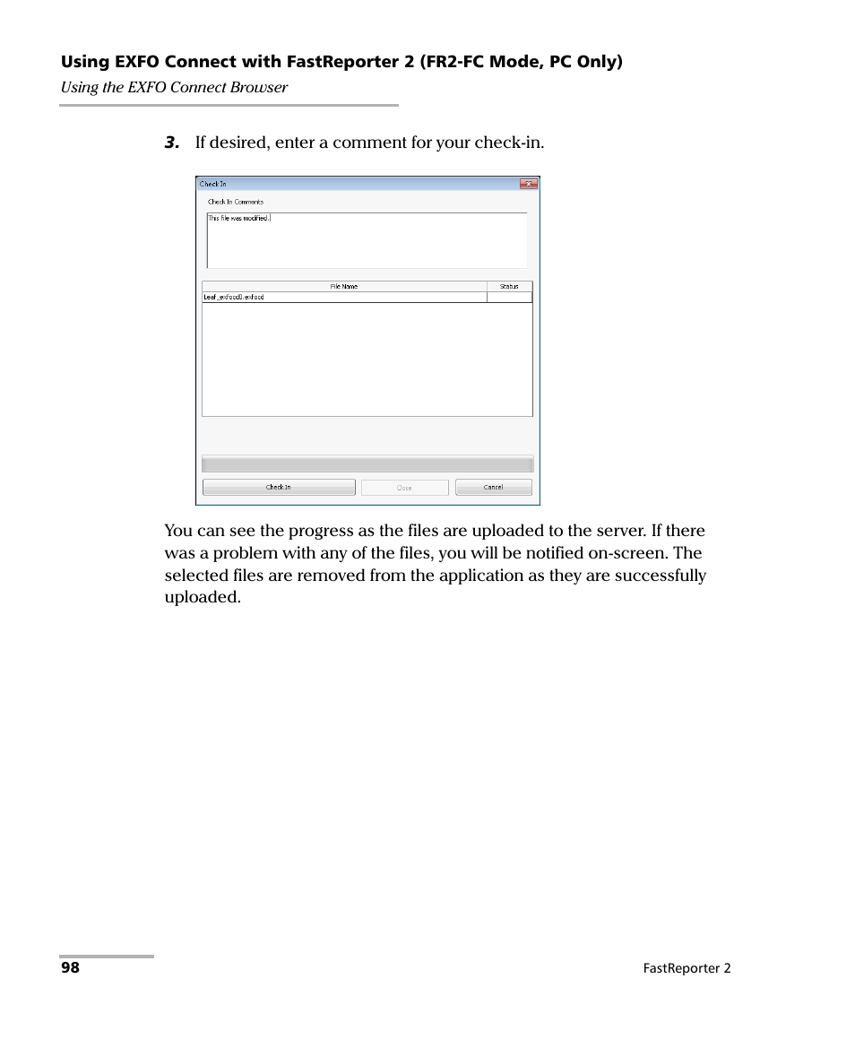 EXFO FastReporter 2 User Manual | Page 108 / 396