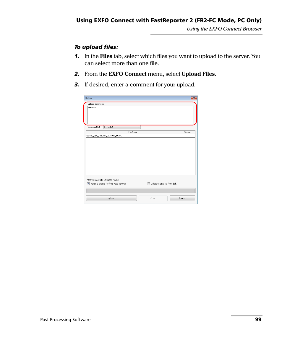 EXFO FastReporter 2 User Manual | Page 109 / 396