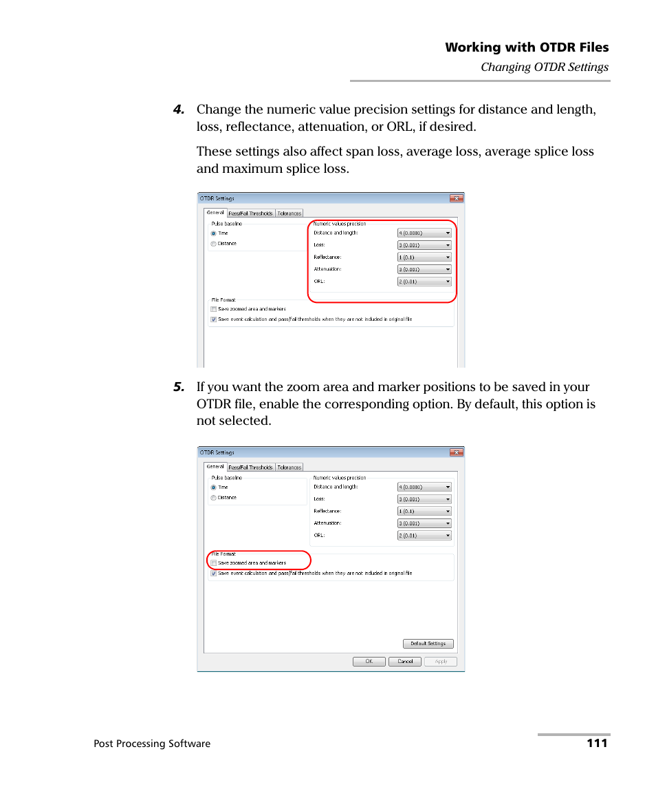 EXFO FastReporter 2 User Manual | Page 121 / 396