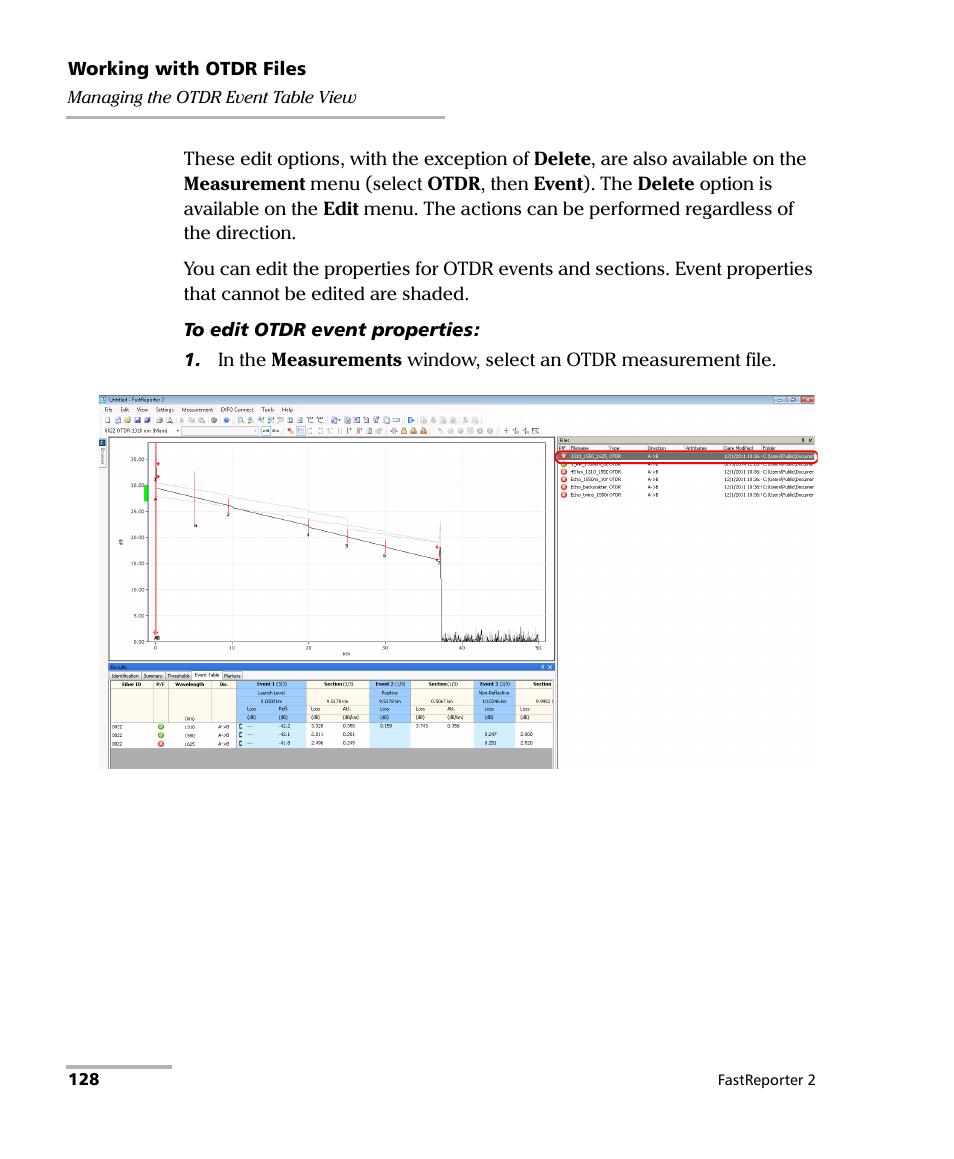 EXFO FastReporter 2 User Manual | Page 138 / 396