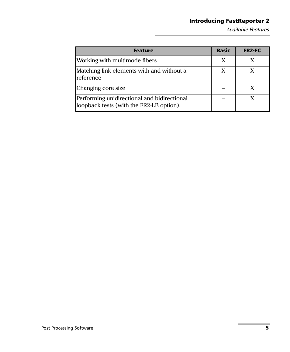 EXFO FastReporter 2 User Manual | Page 15 / 396