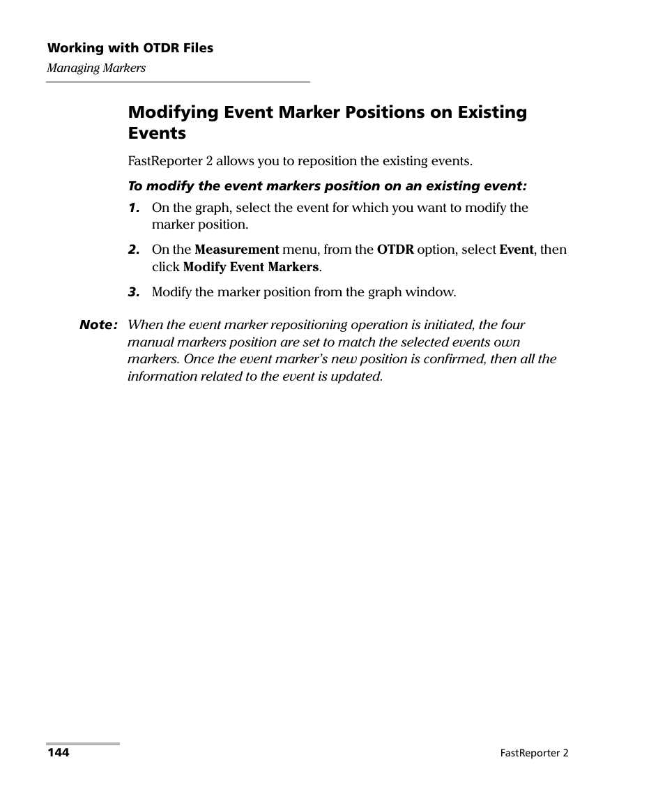 EXFO FastReporter 2 User Manual | Page 154 / 396