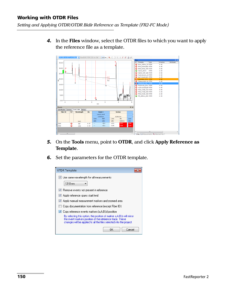 EXFO FastReporter 2 User Manual | Page 160 / 396