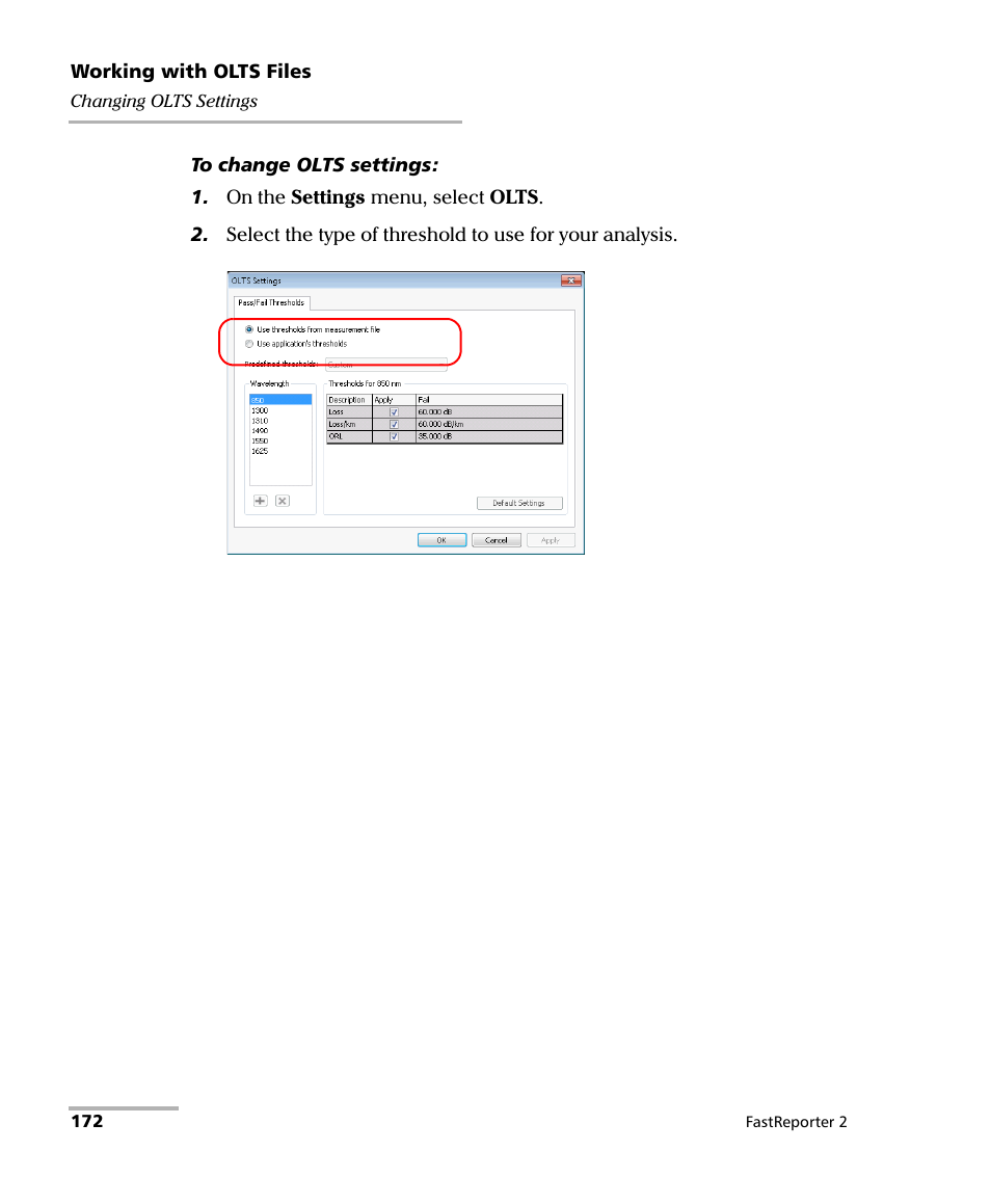 EXFO FastReporter 2 User Manual | Page 182 / 396