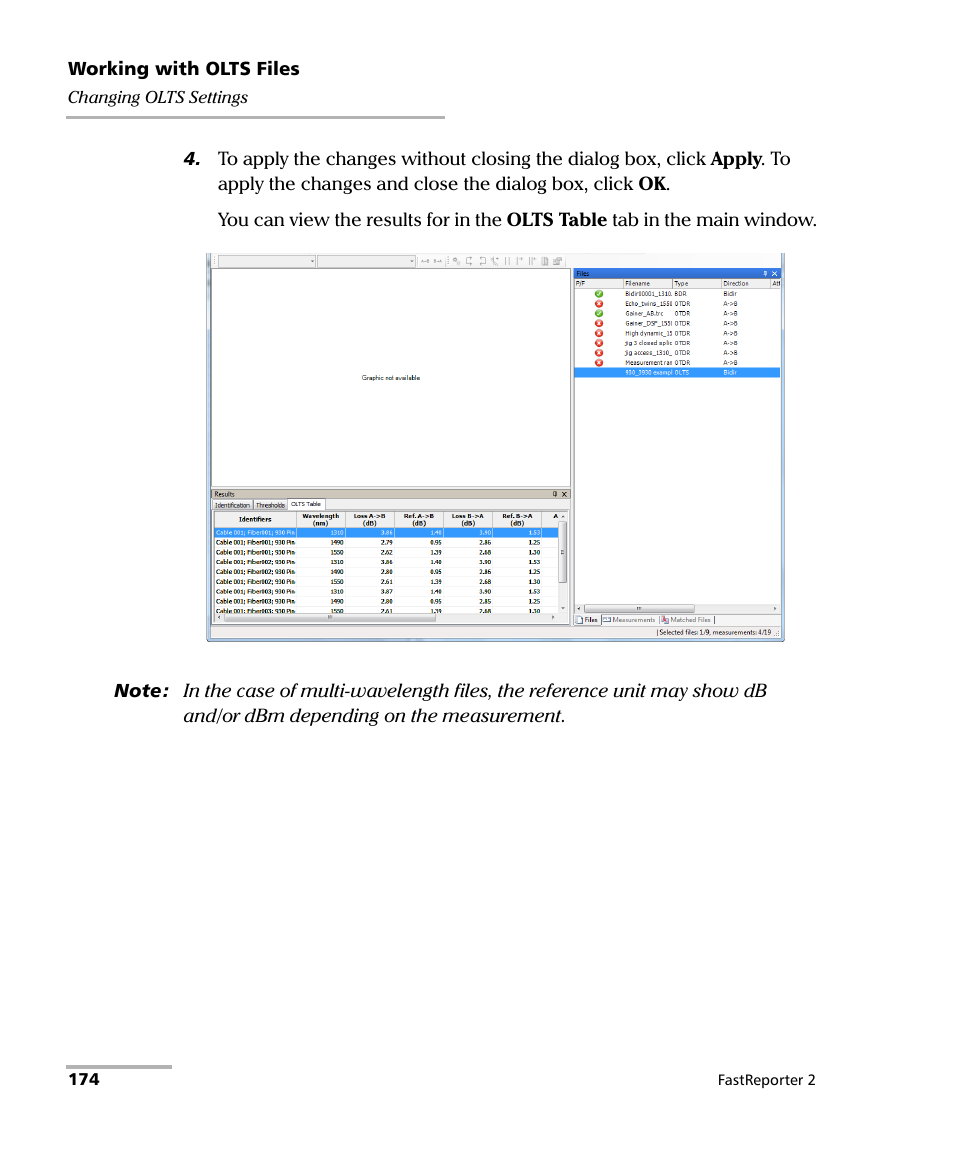 EXFO FastReporter 2 User Manual | Page 184 / 396