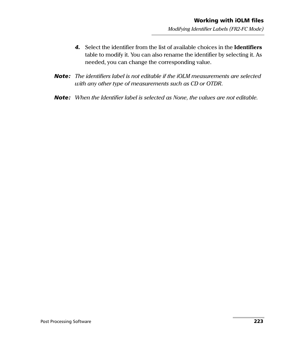 EXFO FastReporter 2 User Manual | Page 233 / 396