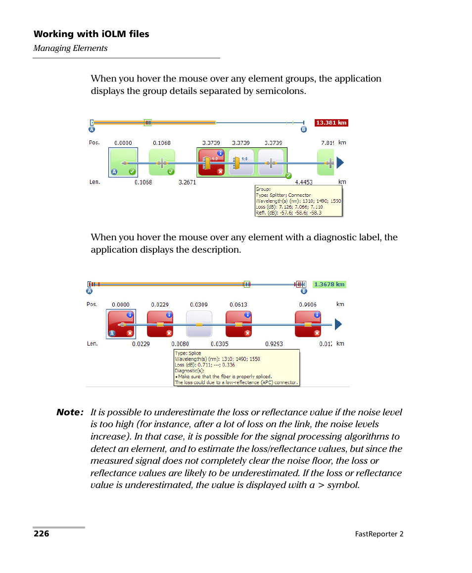 EXFO FastReporter 2 User Manual | Page 236 / 396