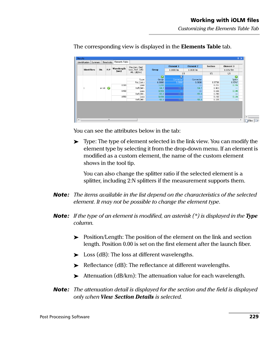 EXFO FastReporter 2 User Manual | Page 239 / 396