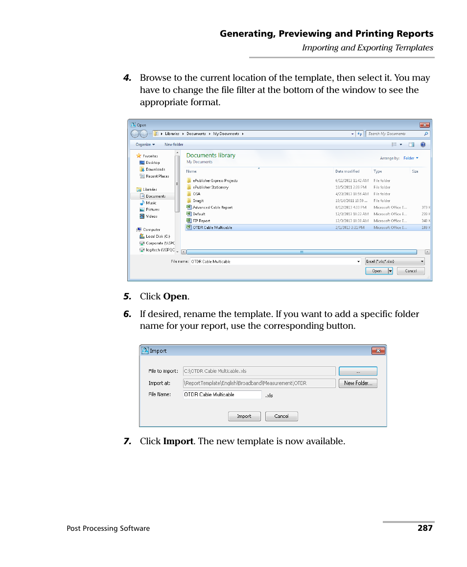 EXFO FastReporter 2 User Manual | Page 297 / 396