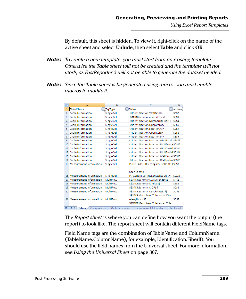 EXFO FastReporter 2 User Manual | Page 309 / 396