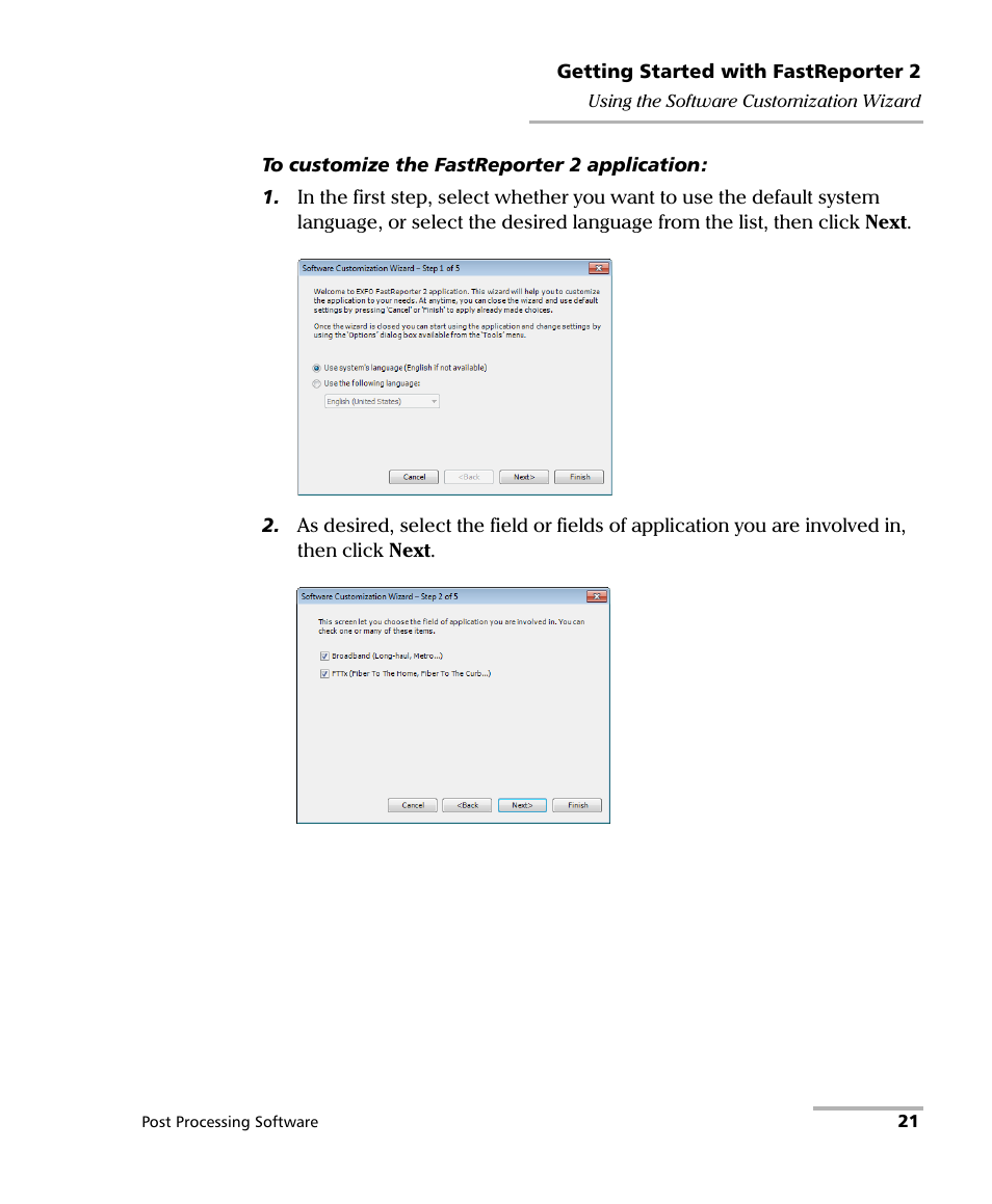 EXFO FastReporter 2 User Manual | Page 31 / 396