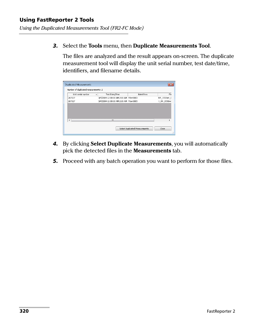 EXFO FastReporter 2 User Manual | Page 330 / 396