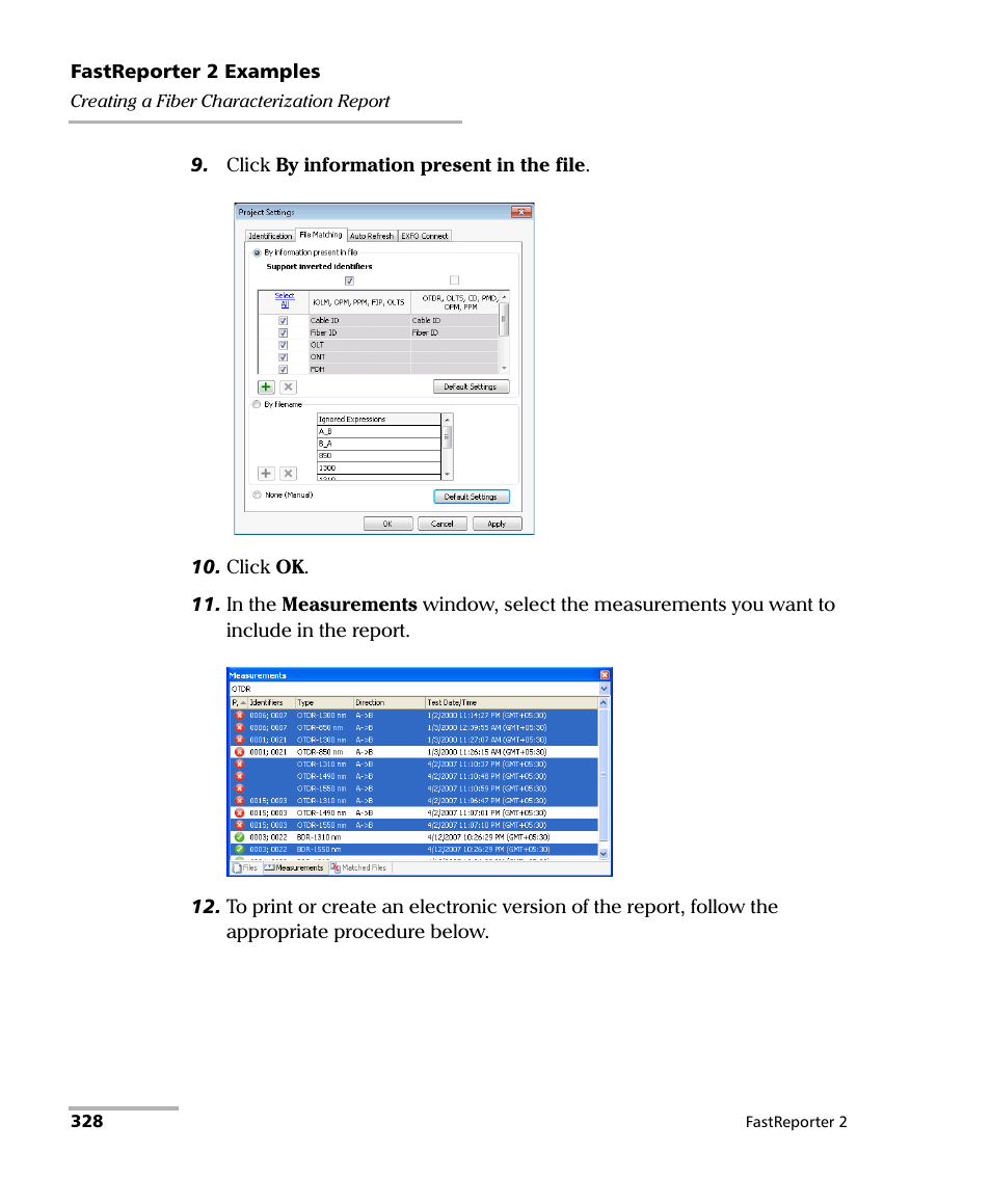 EXFO FastReporter 2 User Manual | Page 338 / 396