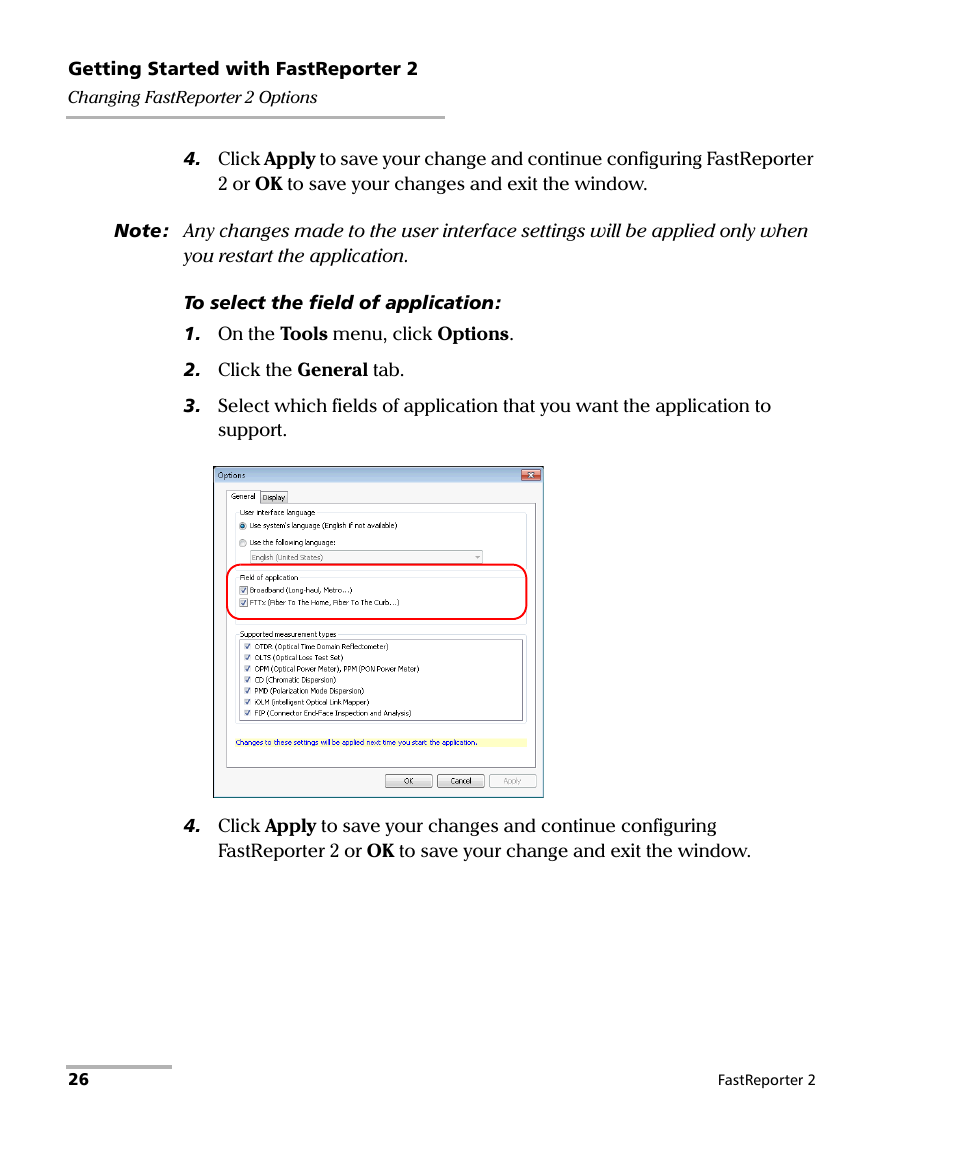 EXFO FastReporter 2 User Manual | Page 36 / 396