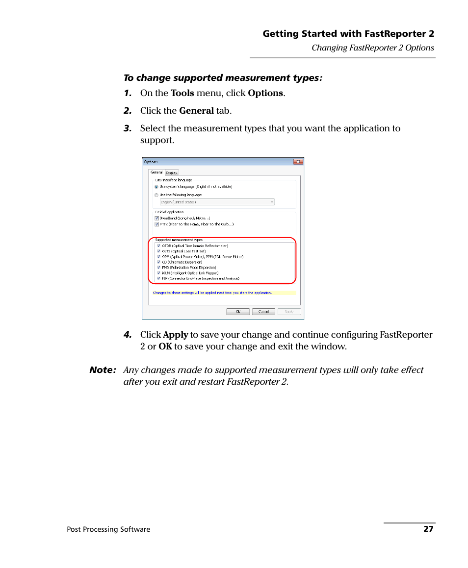 EXFO FastReporter 2 User Manual | Page 37 / 396