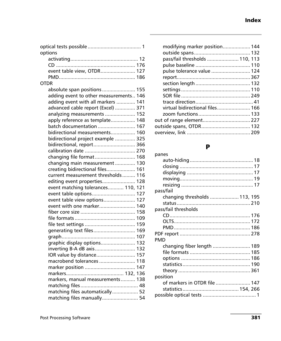 EXFO FastReporter 2 User Manual | Page 391 / 396